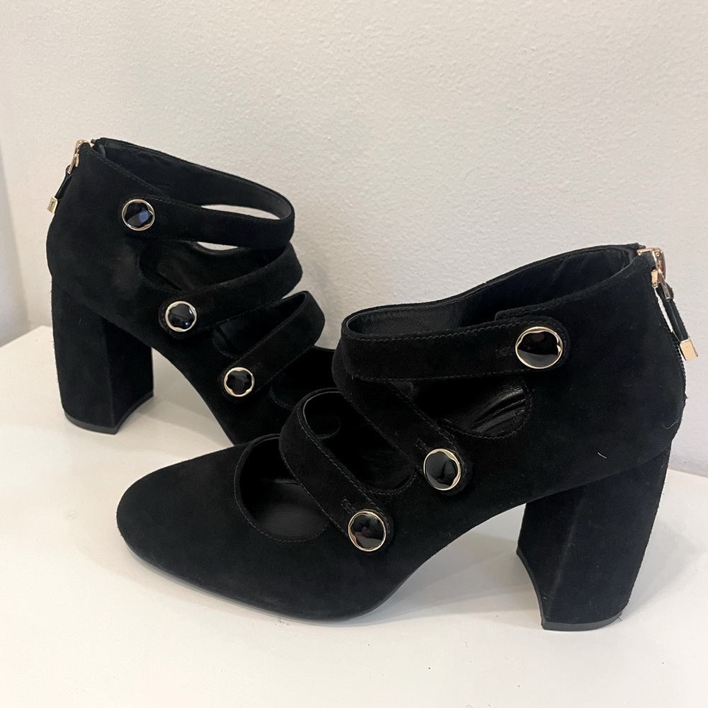 What for - strappy preppy heel